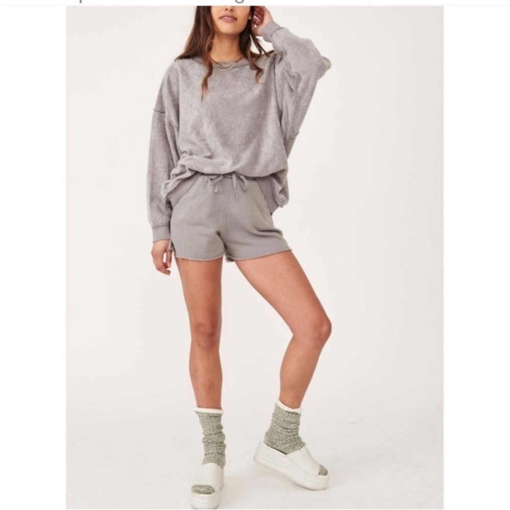Free People Gray Lounge Set